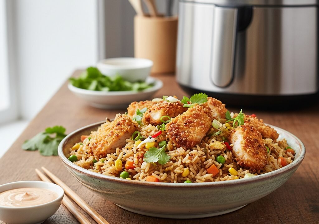 Air Fryer Chicken Fried Rice