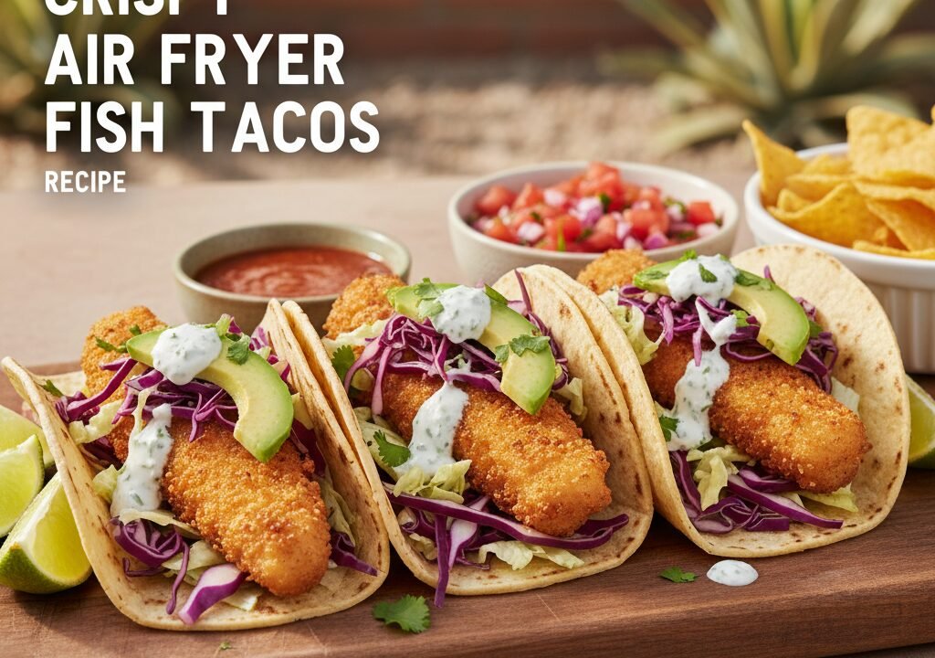Crispy Air Fryer Fish Tacos Recipe