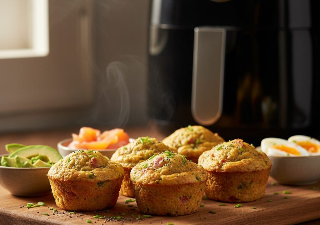 Delicious Keto Air Fryer Breakfast Muffins