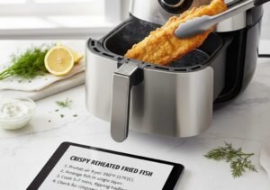 How to reheat fried fish in an air fryer?