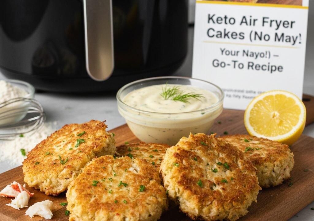 Keto Air Fryer Crab Cakes (No Mayo!) – Your New Go-To Recipe