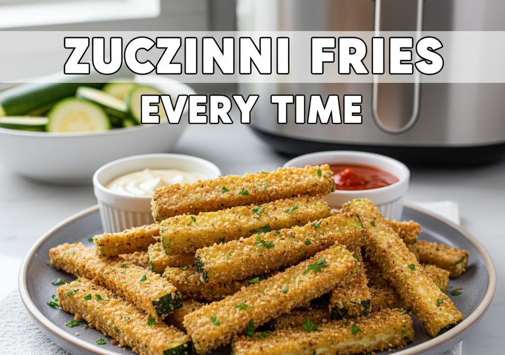Perfect Keto Air Fryer Zucchini Fries Every Time