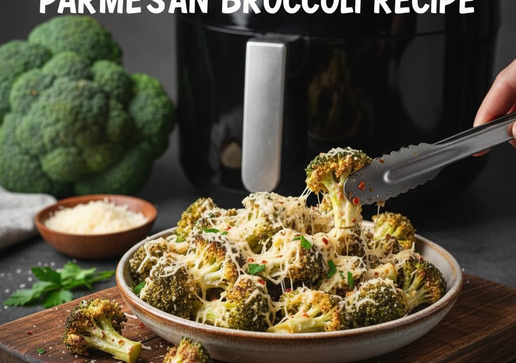 The Ultimate Air Fryer Parmesan Broccoli Recipe